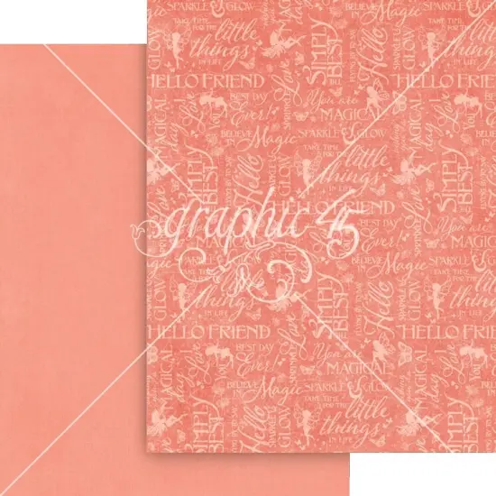 Graphic 45 Patterns & Solids Collection Pack 8.5"X11"-Fairy Boutique {6}