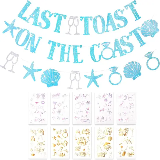 Last Toast On The Coast Banner {1}