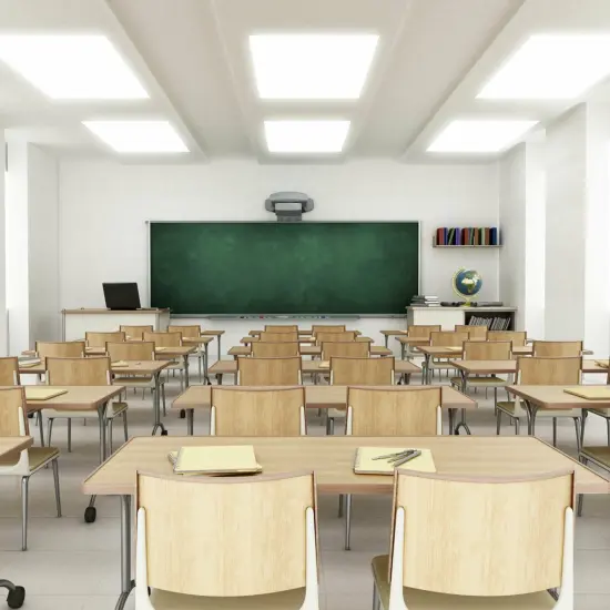 2x2 ft 4400LM 40W 5000K LED Dimmable Flat Panel Light for Home Office {1}