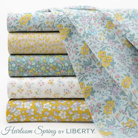 Anemone Charm (016673101a) | Heirloom Spring | Liberty Fabrics | Riley Blake {2}