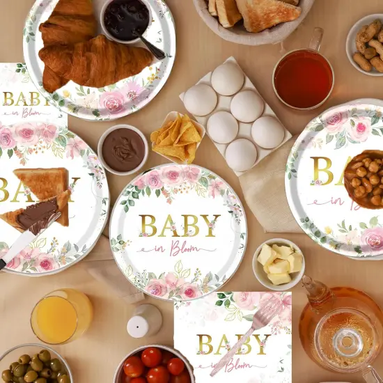 Baby in Bloom Baby Shower Decoration {5}