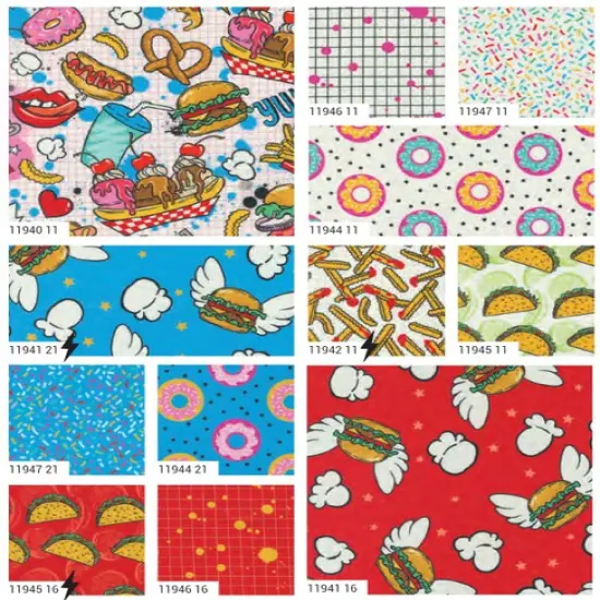 Snack Shack Fat Quarter Bundle by Crystal Manning for Moda (11940AB) {5}