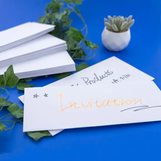 BAZIC #10 Gummed Closure White Envelope (50/Pack) {5}