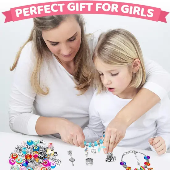 DIY Charm Bracelet Making Kit {4}