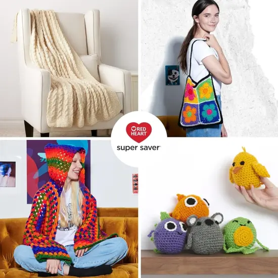 3 Pack of Aran Yarn - 198g, 364 Yards {3}