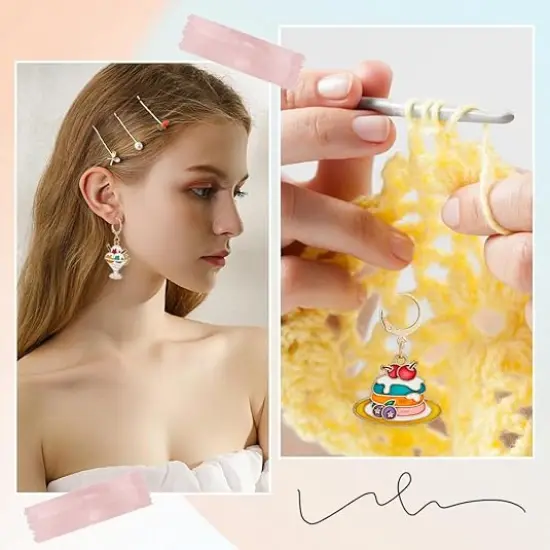 1 Box 20Pcs Crochet Stitch Markers {4}