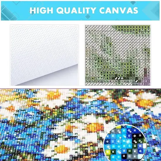 5D Diamond Painting Art Animal Highland Cow {5}