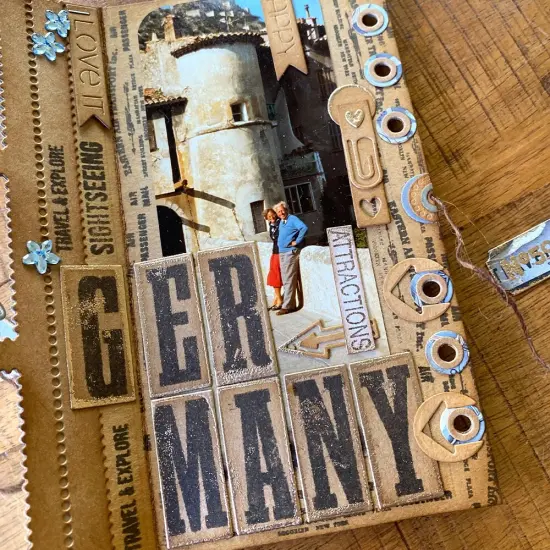 Elizabeth Craft Clear Stamps-Bold Alphabet {3}