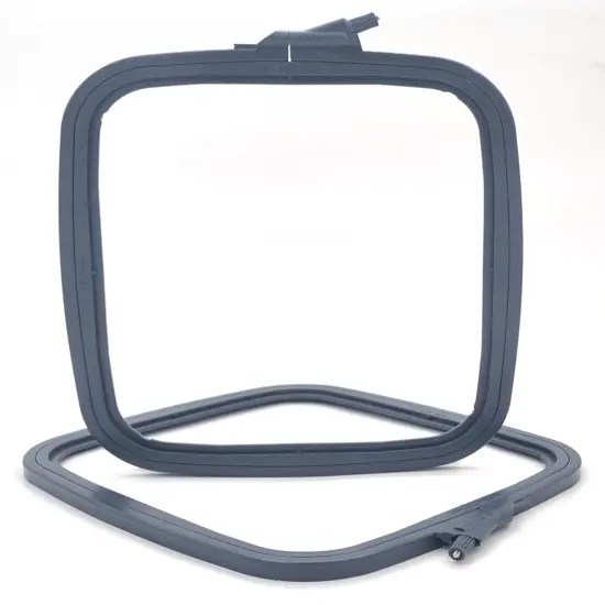 Anthracite Medium (No:3) Plastic Square Embroidery Hoop {1}