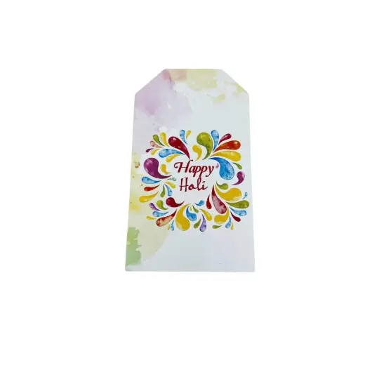 Set of 10 Happy Holi Tags, Holi Gift, Holi Gift Tags {4}