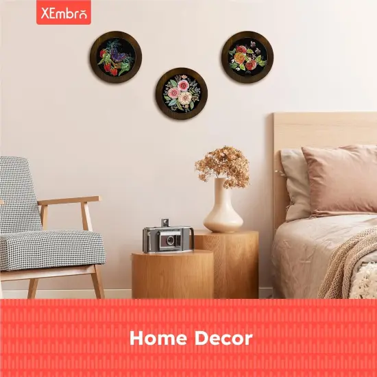 8 Inch Wood Embroidery Hoop Frame {5}