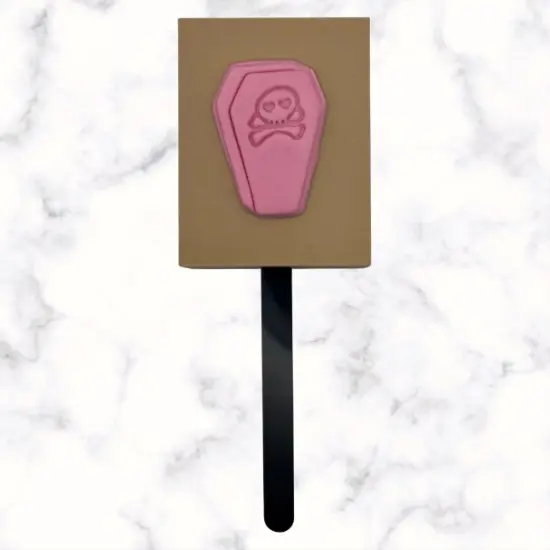 Coffin Cookie Cutter with Stamp Option {4}