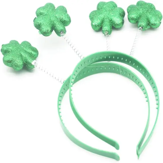 St Patrick's Day Headband,Shamrock Head Boppers Hats,St Patrick's Day Decorations,2Pcs {4}
