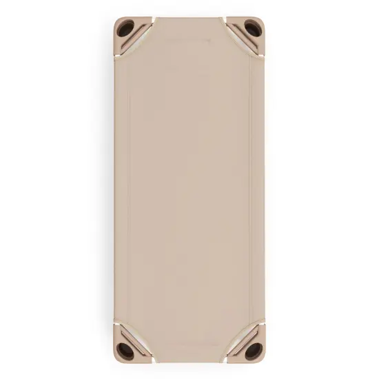 Stack-able Nap Cot for Kids with Steel Frame Oxford Fabric Raised Design and Easy Cleaning Beige {6}