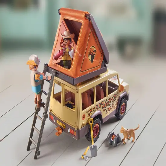 Playmobil Cross-Country Vehicle with Lions {5}