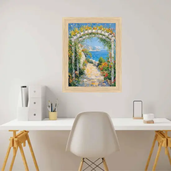 Cypress Natural Oak Wood Picture Frame 20x30 frame {6}