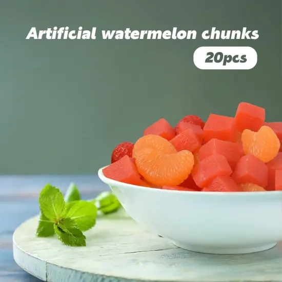 Fake Watermelon Flesh Artificial {5}