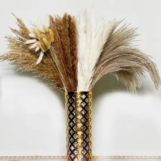 Dried Pampas Grass Decor - Perfect Theme for Holidays, Boho Home, Centerpieces, Wedding Decorations {4}