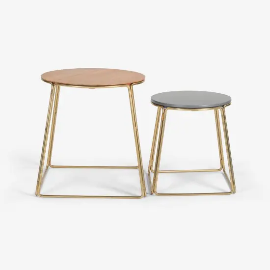 Toshi Side Table Set of 2 – Modern & Versatile Home Accent {2}