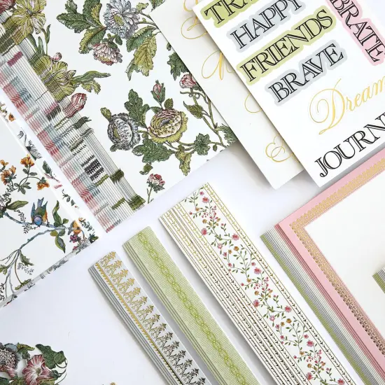 Simply Wildflower Meadow Mini Album and Materials {3}