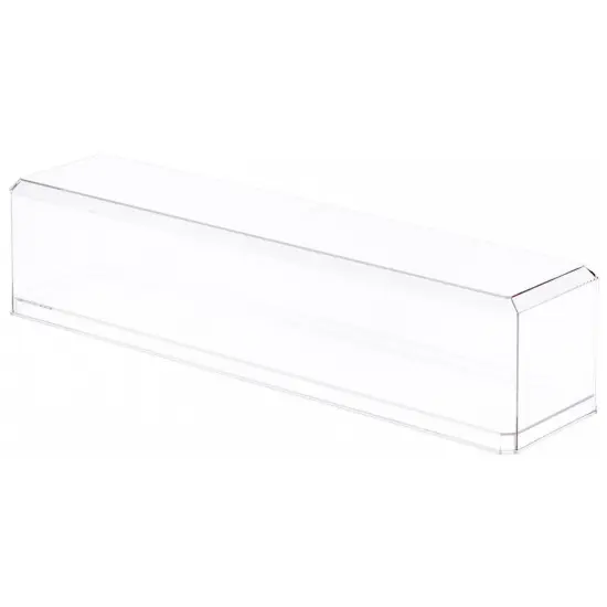 Pioneer Plastics 633C Clear Plastic Display Cases for 1:64 Scale Trucks, 15.625" W x 3.5" D x 3" H (Mailer Box) {1}
