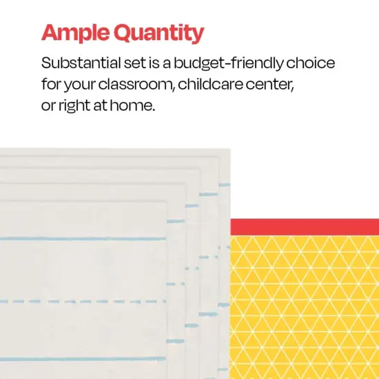 School Smart Storybook Paper, 3/4 Inch Rule, 18 x 12 Inches, 500 Sheets {6}