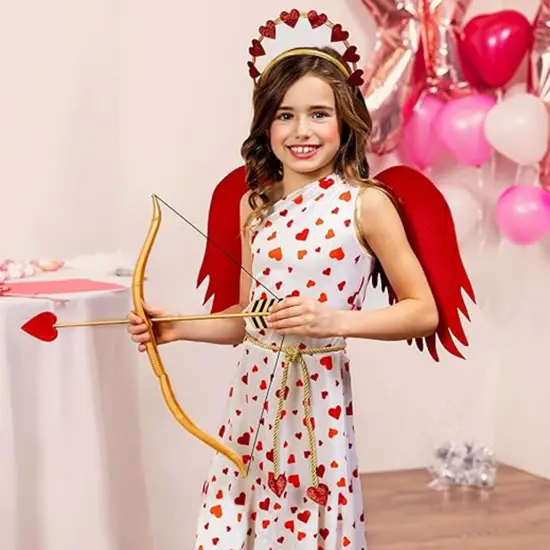 Mini Bow and Heart Arrow Adult Costume Accessory {4}