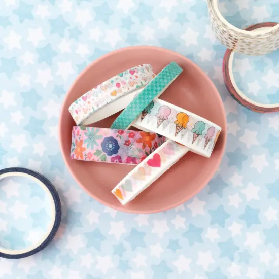 Shimelle Reasons To Smile Washi Tape-8 Pieces {4}