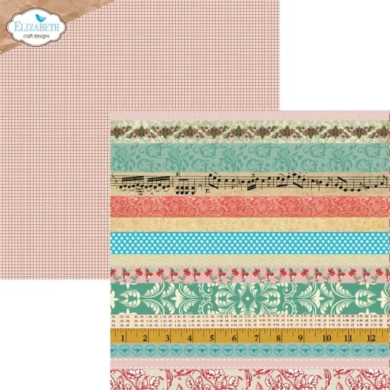Elizabeth Craft Double-Sided Cardstock Pack 12"X12"-Harmonious Hodgepodge {6}