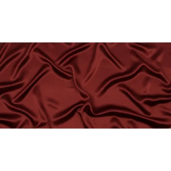 1 Yard Silk Charmeuse 44" Wide Mahogany Luxury Fabric for Gowns, Dresses & Blouses {4}