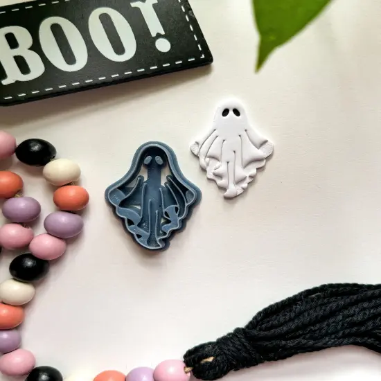 TALL GHOST | HALLOWEEN | CLAY CUTTERS {1}