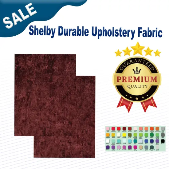 Shelby Durable Upholstery Fabric Ocean {2}