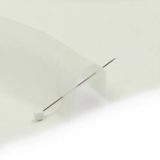 1 Yard Silk Chiffon Dewkist Premium Collection Fabric for Scarves and Dressmaking 44" Wide {2}