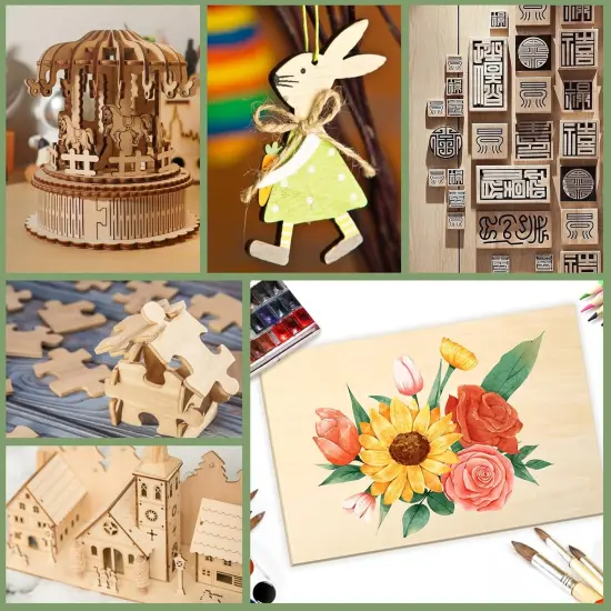 48 Pack Basswood Sheets 1/8x12x12 Inch {4}