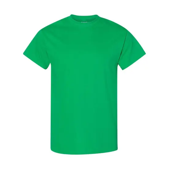 Premium Thick Cotton T-Shirt Sturdy and Soft for All-Day Comfort Heather Military Grn {5}