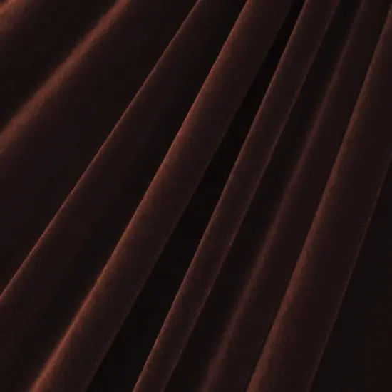 1 Yard Stretch Velvet Fabric Soft Medium Weight Sheen 4-Way Stretch 58/60" Width Pastel Pink {5}