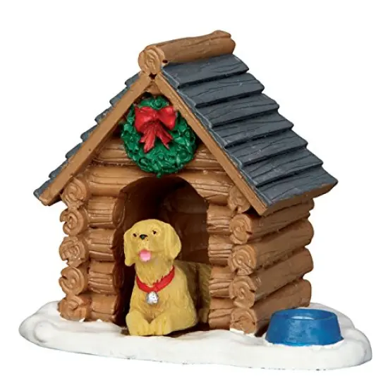 Lemax Log Cabin Dog House {2}