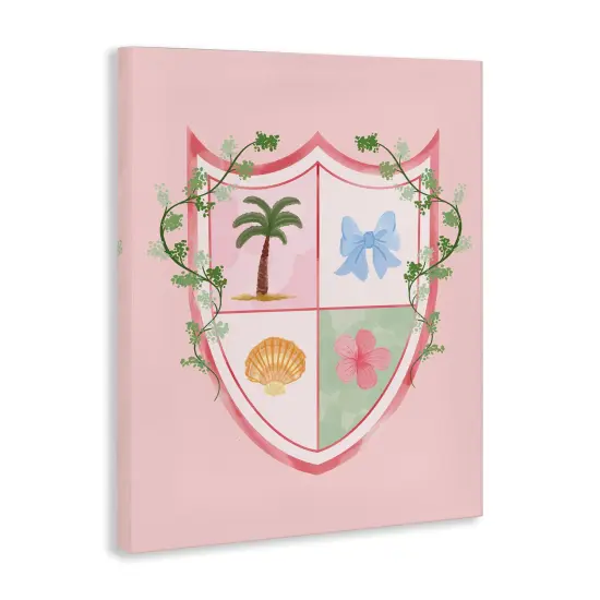 Stupell Industries Nautical Glam Emblem Canvas Wall Art Design by Hey Bre! Creative Studio {3}