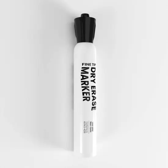 Dry Erase Markers Black Chisel Tip &ndash; 250 Count {3}