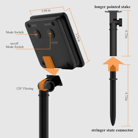 2 Pack Solar String Lights - 72FT, 200 LED (Warm White) {5}