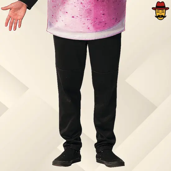 Adult Fruit Smoothie Cup Costume Halloween Foam Tunic Photorealistic Print Party Outfit {6}