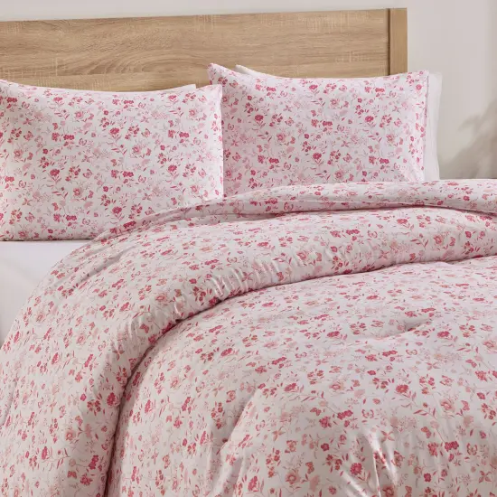Virtu 3 Piece Floral Modern Comforter {2}