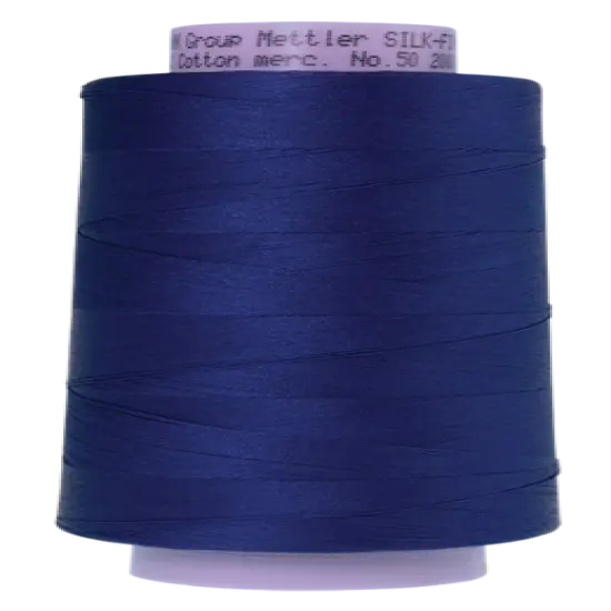 Imperial Blue (9150-1304) | Silk-Finish Cotton 50wt (1829M / 2000Y) | Mettler Thread {1}
