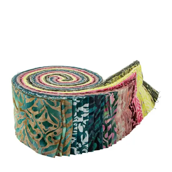 Expressions Batiks 2.5" Strip Roll (Jelly Roll / Rolie Polie) in Ornamental Floreale by Riley Blake Designs for Riley Blake (RP-23215-40) {2}