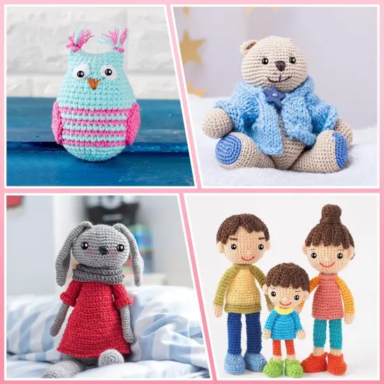 80pcs Large Safety Eyes Crochet Dolls {4}