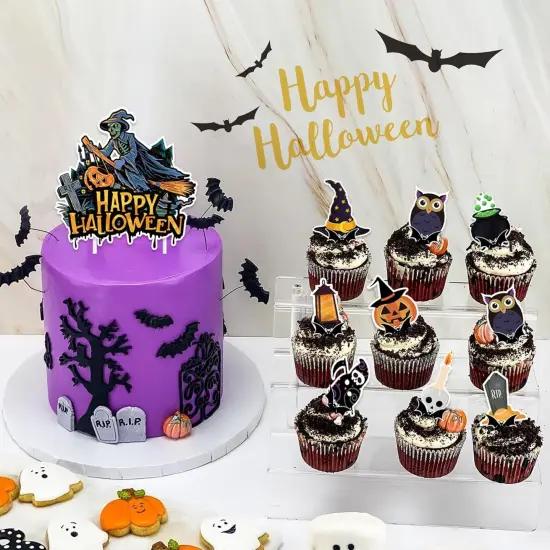 Halloween Cupcake Toppers {2}