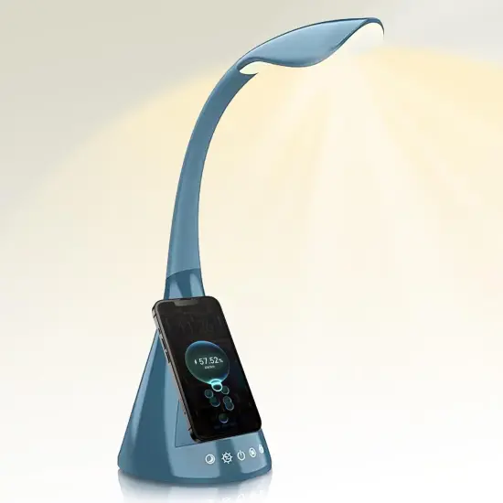 Home Office LED Desk Lamp, 50W Brightest Magnifying Lamp, Cell Phone Sensor Quick Charge, Architectural Lighting 5 Lighting Color Modes for Crafts Reading, Studying and Close-up Work. {1}