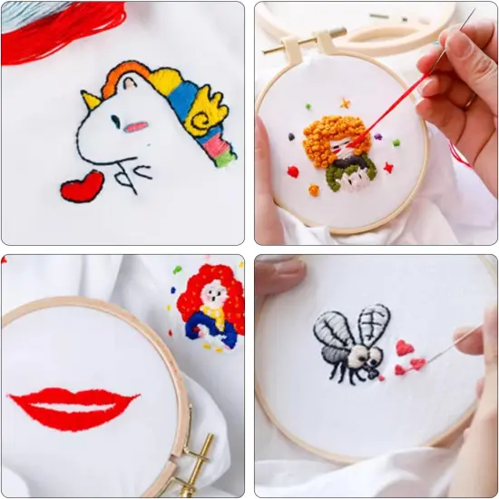 Bracelet String Kits, 50 Colors Rainbow Color Embroidery Thread, Cross Stitch Embroidery Thread, Cotton Thread, Bracelet Yarn, Craft Threads (50 Color) {4}