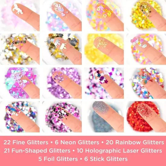 Assorted Glitter Pack {3}