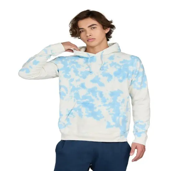 US Blanks&reg; Cloud Tie Dye Hooded Sweatshirt MULTICOLOR {4}